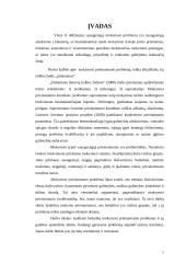 Bedarbių mokymas Lietuvoje