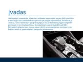 Automatinių transmisijų valdymo ir reguliavimo sistemos, jų algoritmai 3 puslapis