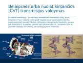 Automatinių transmisijų valdymo ir reguliavimo sistemos, jų algoritmai 8 puslapis