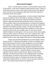 Dėl ko kenčia žmogus? (rašinys)