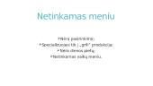 Maitinimo įstaigos marketinginė problema 6 puslapis