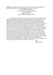 Laisvės ir tėvynės tema lietuvių literatūroje 