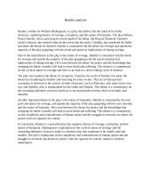 Hamlet by William Shakespeare analysis