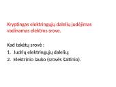 Elektros krūvį turinčios dalelės 18 puslapis