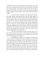 Compare and contrast two caracters of the book "Educating Rita" 2 puslapis