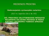Teismai medienos prekybos srityje