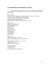 Cultural institutions and events in Lithuania 14 puslapis