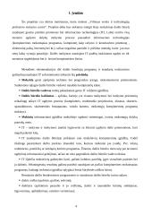 Dailės būrelio įsteigimas naudojant įprastines piešimo priemones ir informacines technologijas (IT) 4 puslapis