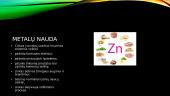 Metalai - skaidrės 6 puslapis