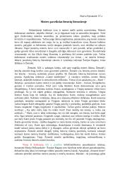 Moters paveikslas lietuvių literatūroje (kalba)
