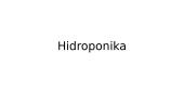 Hidroponika