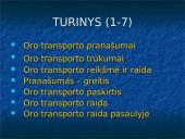 Oro transportas. Skaidrės 2 puslapis