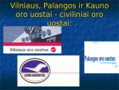 Oro transportas. Skaidrės 12 puslapis