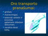 Oro transportas. Skaidrės 4 puslapis