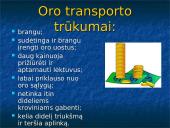 Oro transportas. Skaidrės 5 puslapis