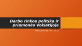 Darbo rinkos politika ir priemonės Vokietijoje