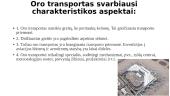 Oro transportas - skaidrės 8 puslapis