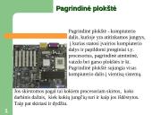 Kompiuterio sandara - skaidrės 5 puslapis