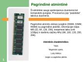 Kompiuterio sandara - skaidrės 8 puslapis