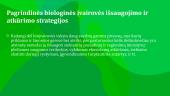 Lietuvos biologinės įvairovės išsaugojimas	 9 puslapis