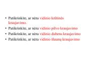 Pagrindiniai būklės vertinimo veiksniai 16 puslapis