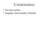 Pagrindiniai būklės vertinimo veiksniai 19 puslapis