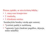 Pagrindiniai būklės vertinimo veiksniai 3 puslapis