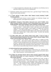 Jonas Biliūnas. Apysaka „Liūdna pasaka“. Klausimai ir atsakymai 2 puslapis