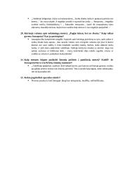 Jonas Biliūnas. Apysaka „Liūdna pasaka“. Klausimai ir atsakymai 4 puslapis