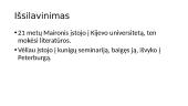 Skaidrės. Maironis 4 puslapis