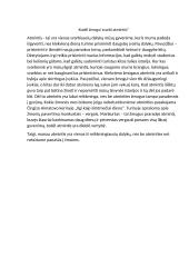 Kodėl žmogui svarbi atmintis