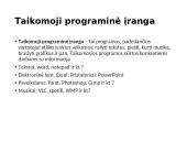 Pagrindinių kompiuterio struktūrinių dalių paskirtis ir jų funkcijos 4 puslapis