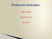 Ikiteisminio tyrimo organizavimo ir prokuroro kaip ikiteisminio tyrimo organizatoriaus santykis 12 puslapis