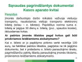 Sąnaudas pagrindžiantys juridinę galią turintys dokumentai 10 puslapis