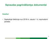 Sąnaudas pagrindžiantys juridinę galią turintys dokumentai 8 puslapis