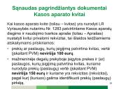 Sąnaudas pagrindžiantys juridinę galią turintys dokumentai 9 puslapis
