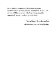 Mano atsakymas piliečiams, nusiteikusiems prieš narystę NATO 4 puslapis