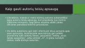 Autorių teisės - informatikos projektas 3 puslapis