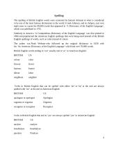 Diffrences between British English and American English 4 puslapis