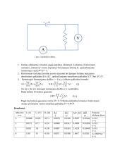 Elektrinių dydžių matavimas ir matavimo paklaidos (laboratorinis darbas) 2 puslapis