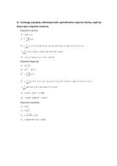 Dvimačiai atsitiktiniai dydžiai ir matematinė statistika 5 puslapis