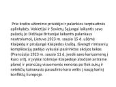 Klaipėdos krašto prijungimas 18 puslapis