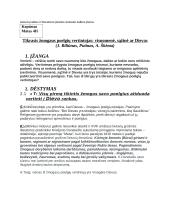 Tikrasis žmogaus poelgių vertintojas: visuomenė, sąžinė ar Dievas. Kalbėjimo planas