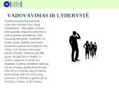 Darbdavio įvaizdis. įmonės vadovas: talentas, lyderis  9 puslapis