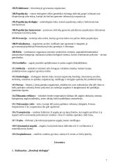 Ekologijos terminų žodynėlis 7 puslapis