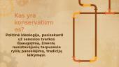 Konservatizmas - skaidrės 2 puslapis