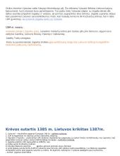   LDK XIV a. pabaiga. Vidaus kovos po Algirdo mirties 3 puslapis