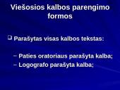 Viešosios kalbos (skaidrės) 5 puslapis