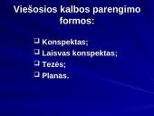 Viešosios kalbos (skaidrės) 8 puslapis