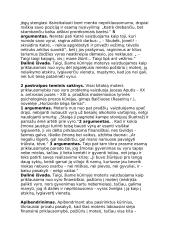 Moters priklausomybė nuo vyro lietuvių literatūroje. Kalbos planas 2 puslapis